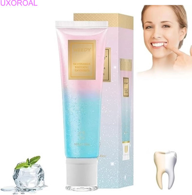 uxoroal Niacinamide Whitening Toothpaste – 1 Tube Pack Toothpaste(100 g)