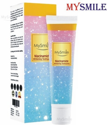 Mysmile Niacinamide Whitening Toothpaste for a Radiant Smile & Healthy Teeth Toothpaste Toothpaste(100 g)