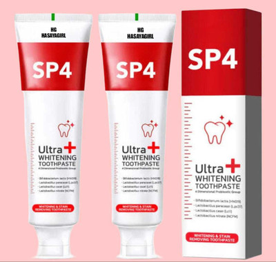 hghasayagirl SP 4 old is gold Tooth Paste Review: Whitening Update of SP 4 Ultra Good Toothpaste(60 g, Pack of 2)