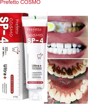 Prefetto COSMO SP-4 Toothpaste Pearly White Guard 60g Toothpaste(60 g)