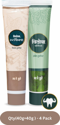 Vithoba Premium Toothpaste 40g & Rootfix Toothpaste 40g (Pack of 4) Toothpaste(80 g, Pack of 4)