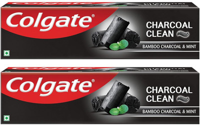 Colgate Charcoal Clean Deep Clean Oral Care Toothpaste 2x120g Toothpaste(240 g, Pack of 2)