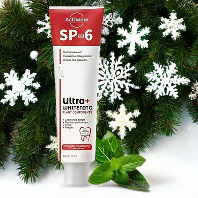 ACTIWOW SP 6 Ultra Whitening Toothpaste for Sensitive Teeth & Gums Toothpaste(40 g)