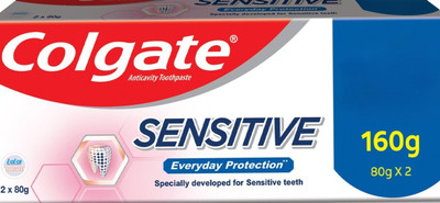 Colgate Sensitive Everyday Protection Toothpast | For Sensitive Teeth Toothpaste(160 g)