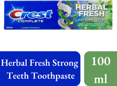 Crest Complete Herbal Fresh + Strong Teeth Toothpaste(100 ml)