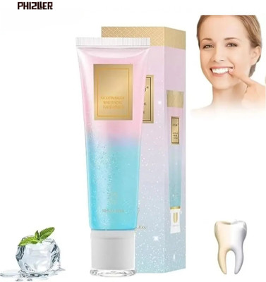 PHIZLLER Niacinamide Toothpaste Whitening Gum Care Formula Toothpaste(100 g)