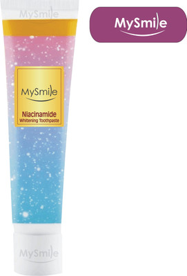Mysmile Intensive Niacinamide whitening toothpaste for stain removal I tooth21 Toothpaste(100 g)