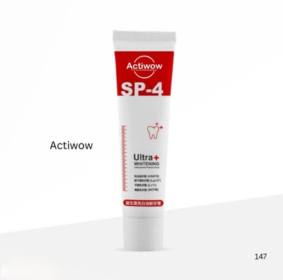 ACTIWOW SP4 Advanced Whitening with Bamboo Extracts Toothpaste(50 g)