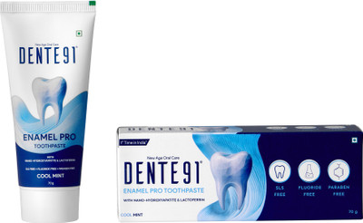 DENTE91 Sensitivity Relief, Repairs Cavities,Free from SLS & Fluoride Toothpaste(70 g)