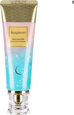 BODYACCEL Whitening Toothpaste – Niacinamide Daily Defense for Whiter, Smoother Enamel Toothpaste(100 g)