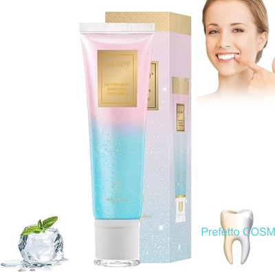 Prefetto COSMO Niacinamide Whitening Toothpaste for Natural Whitening & Care Toothpaste(100 g)