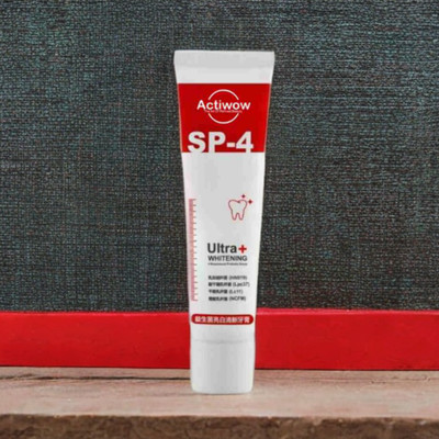 ACTIWOW SP4 Ultra Whitening Paste for Whitening and Fresh Breath in Mint Flavor Toothpaste(40 g)