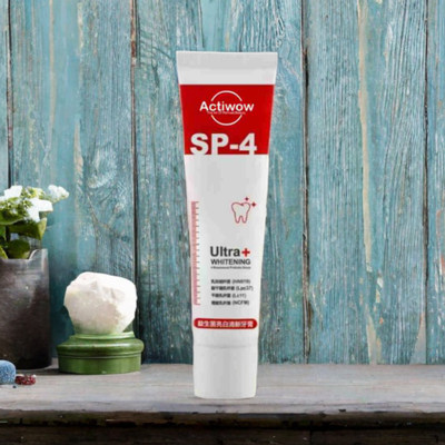 ACTIWOW SP4 Whitening Paste for Teeth and Gum Protection in Refreshing Mint Flavor Toothpaste(40 g)