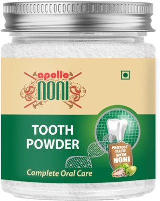 Apollo Noni Herbal Tooth Whitening Powder Ayurvedic Dant manjan Remove Stains(50 g)