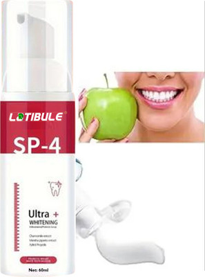 Latibule Ultra + Teeth Whitening Foam Charcoal Clean Gel Black Toothpaste(60 ml)