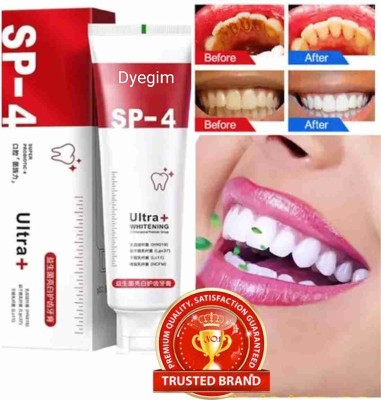 Dyegim Ultra + Charcoal clean Black gel Toothpaste,Plaque Removal Toothpaste ( 40g ) Toothpaste(40 g)