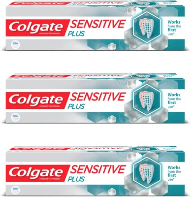Colgate Sensitive Plus 70g Toothpaste  (210 g, Pack of 3)