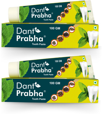 Dant Prabha Ayurvedic Toothpaste | Sensitive Teeth Protection & Radiant Smile | Toothpaste(100 g, Pack of 2)