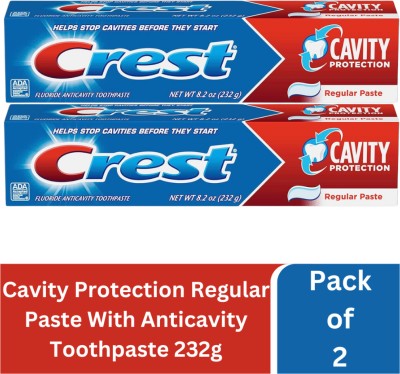 Crest Cavity Protection Regular Paste 464g Toothpaste(232 g, Pack of 2)