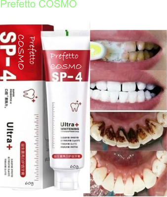 Prefetto COSMO SP-4 Toothpaste Clean White Solution 60g Toothpaste(60 g)