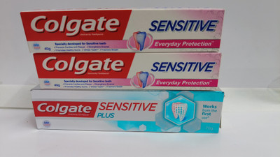 Colgate Sensitive Plus with Sensitive Original instant relief and for Everyday Use Toothpaste (150 g, Pack of 3)
