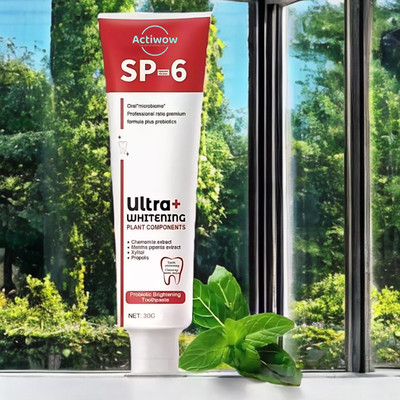 ACTIWOW SP 6 Ultra Whitening Toothpaste for Sensitive Gums Toothpaste(40 g)