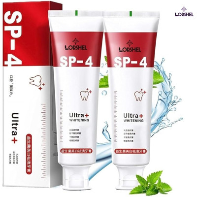 LORSHEL Sp4 toothpaste keeps teeth healthy and strong Toothpaste(30 g)