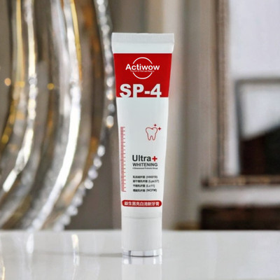 ACTIWOW SP4 Ultra Toothpaste, Stain Removal & Whitening Boost Toothpaste(40 g)