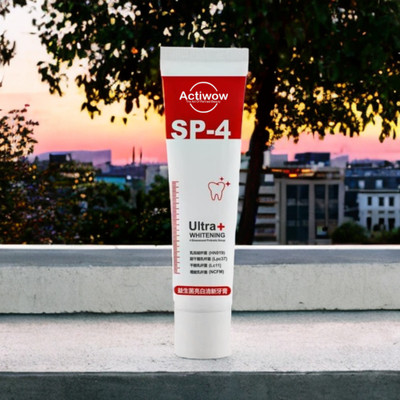 ACTIWOW SP4 Ultra Whitening Toothpaste, Daily Freshness Formula Toothpaste(40 g)