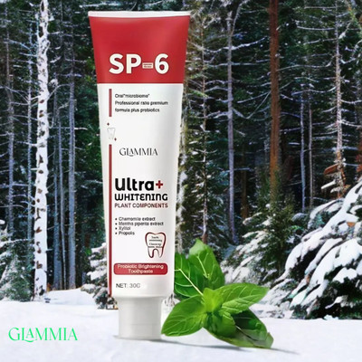 GLAMMIA SP 6 Toothpaste | Fresh Whitening With Daily Enamel Shield Toothpaste(40 g)