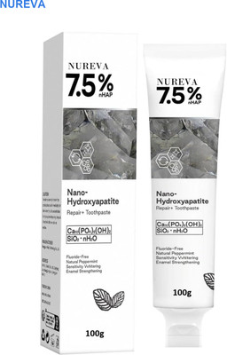 nureva Hydroxyapatite Toothpaste for Whitening Sensitive Gums & Teeth Toothpaste(100 g)