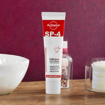 ACTIWOW SP4 Ultra Whitening Paste for Whitening and Minty Fresh Breath Toothpaste(40 g)
