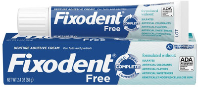 Fixodent Complete Free Denture Adhesive Cream Toothpaste(68 g)