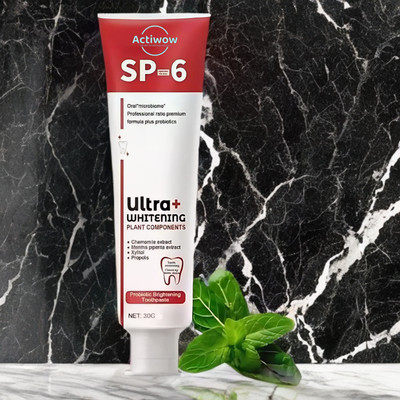 ACTIWOW SP 6 Ultra Whitening Toothpaste for Natural Stain Removal Toothpaste(40 g)