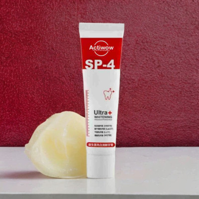 ACTIWOW SP4 Ultra Whitening Toothpaste for Healthy Teeth and Refreshing Mint Taste A01 Toothpaste(40 g)