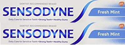 SENSODYNE Fresh Mint Daily 75 grams PAK OF 2 Toothpaste(75 g, Pack of 2)