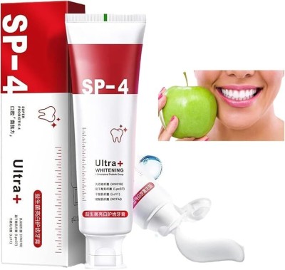 DHOR Ultra + Visible White, Teeth Whitening Starts in 3 Days Toothpaste (40 g) Toothpaste(40 g)