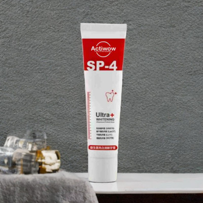 ACTIWOW SP4 Whitening Toothpaste for Whitening and Gum Health with Minty Freshness Toothpaste(40 g)