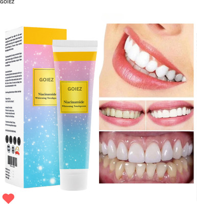 GOIEZ Whitening Toothpaste 100gm Niacinamide Family Care Toothpaste(100 g)