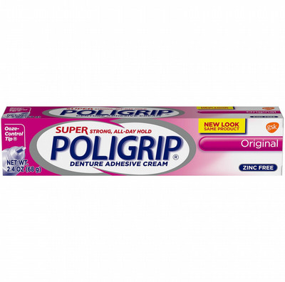 Poligrip Original Super Denture Adhesive Cream Toothpaste(68 g)