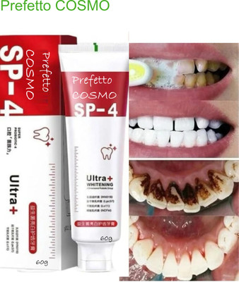 Prefetto COSMO SP-4 Toothpaste Tartar Control Whitening 60g Toothpaste(60 g)