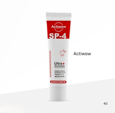 ACTIWOW SP4 Mint Burst Toothpaste with Whitening Power Toothpaste(50 g)
