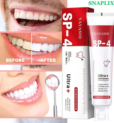 Snaplix Sp4 Ultra Whitening – Deep Clean Formula For Pure, Polished Teeth Toothpaste(30 g)