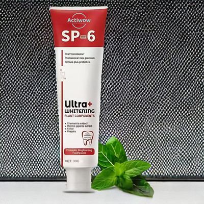 ACTIWOW SP 6 Whitening Toothpaste for Whitening & Plaque Removal Toothpaste(40 g)