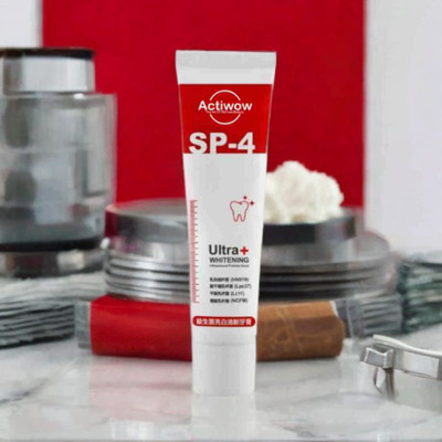 ACTIWOW SP4 Teeth Whitening Paste for Complete Gum and Tooth Care in Mint Flavor Toothpaste(40 g)