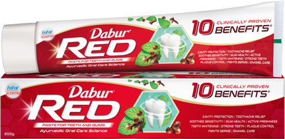 Dabur Red Toothpaste | Ayurvedic Paste| Toothpaste(200 g)
