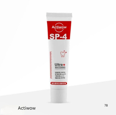ACTIWOW SP4 Freshness Lock Charcoal Herbal Toothpaste Toothpaste(50 g)