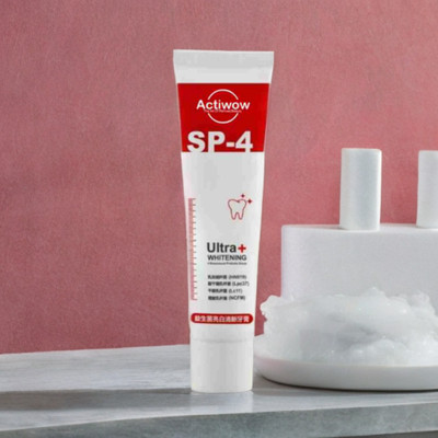 ACTIWOW SP4 Ultra Whitening Paste for Whitening Power and Fresh Minty Breath Toothpaste(40 g)
