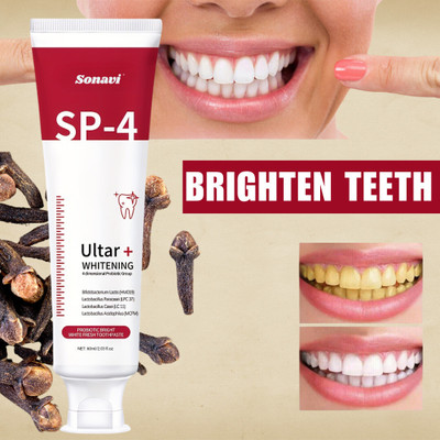 Sonavi Toothpaste Brightening -Intensive Probiotic Dimension for Oral Health Toothpaste Toothpaste(60 g)