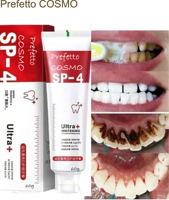 Prefetto COSMO SP-4 Toothpaste Hollywood Smile Polish 60g Toothpaste(60 g)